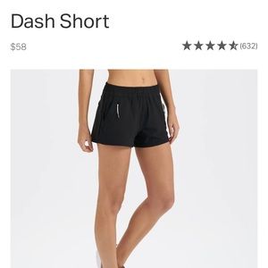 Vuori Dash Short